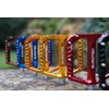 Burgtec Penthouse MK5 Flat Steel Axle MTB Pedals - Orange,