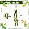 VIOCIWUO Fake Cucumber Simulation Cucumber String Artificial Vegetable Fruit String