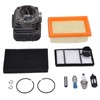 Fyearfly StihlTS400 Cylinder Piston Kit, Original Replacement 49mm Cylinder Piston+Air