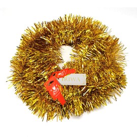 Iriwa Christmas Tree Decoration, Star Ornament, Plated Mall, Gold, Silver, Red, Green, 4 Colors, Christmas Room Decoration, Christmas Tree, Garden Decoration, Wicker, Christmas Wisteria, Events, Weddings, After-parties, New Year's Parties, Wedding Decorations (8 Garlands)