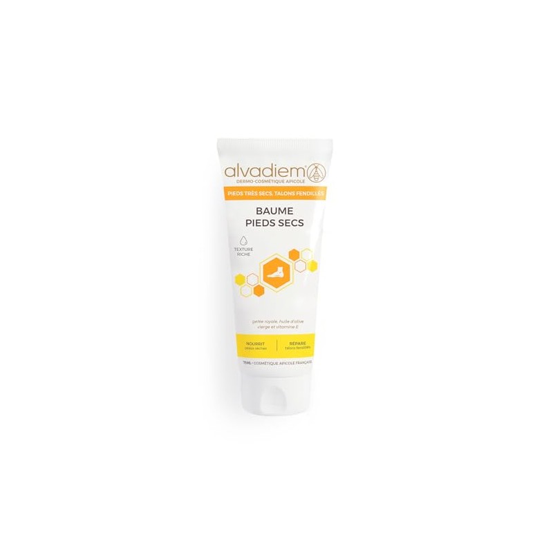 Dry Foot Balm 75 ml with Royal Jelly - Very