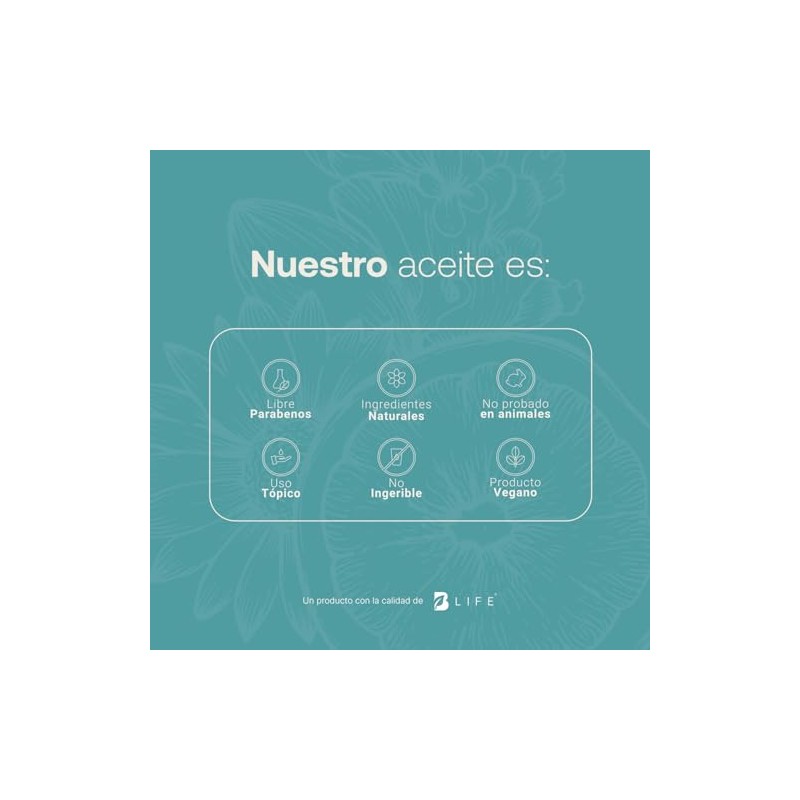 Aceite Corporal 800ml Masaje Relajante Más Ingredientes Naturales Mezcla Aceites