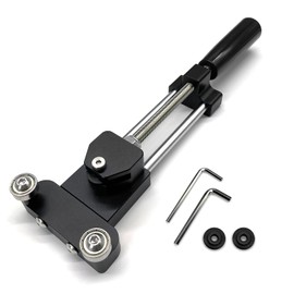 Aluminum Oil Filter Cutter, Universal Oil Filter Cutting Tool for Filter Cutting Range 2"-4" (Include 3 Replaceble Cutting Blades) Black