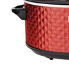 Brentwood Select Slow Cooker, 7 Quart, Red