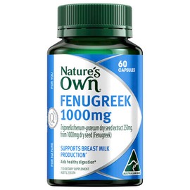 Nature's Own Fenugreek 1000Mg 60 Capsules