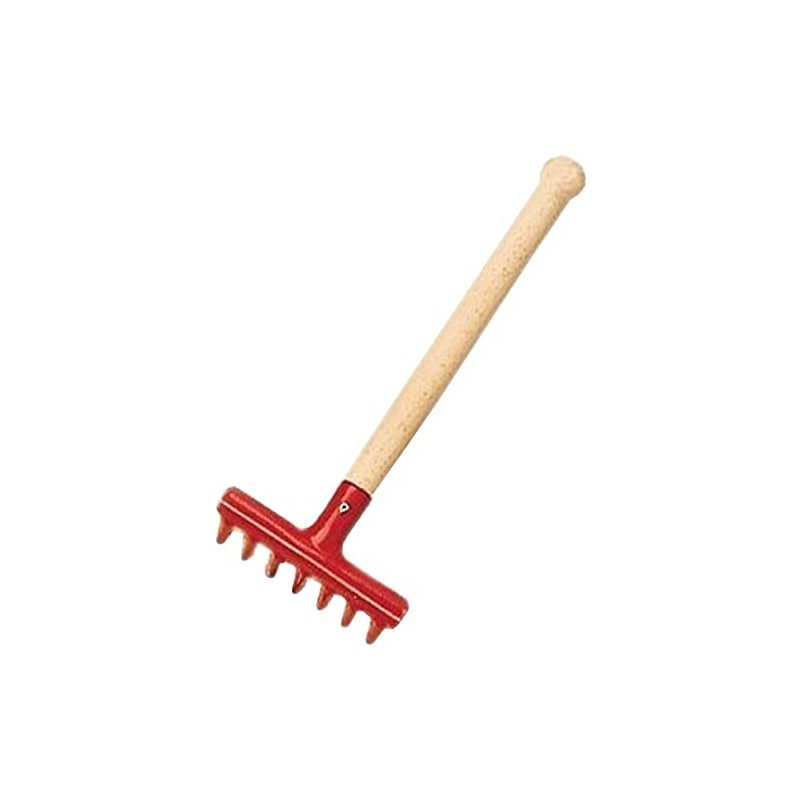 Glückskäfer 535224 Mini Rake 24 cm Red