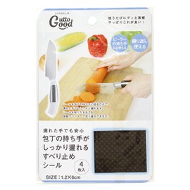 Sanbelm K68800 GuttoGood Anti-Slip Seal for Knife's Handle Grip, Pack of 4, Made in Japan