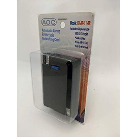 8 Feet Long Automatic Spring Retractable Telephone/Fax/Computer Modem RJ-11 Phone Cable