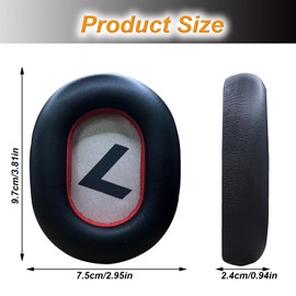 Voyager 8200 Ear Pads Replacement EarPads Ear Cushion Compatible with Plantronics Voyager 8200 UC/Plantronics Backbeat Pro2 Headphone High Density Memory Foam
