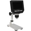 Omegon Digitalmikroskop DigiStar, 1x-600x Zoom, 4,3 Zoll HD-LCD Farbdisplay, integrierte