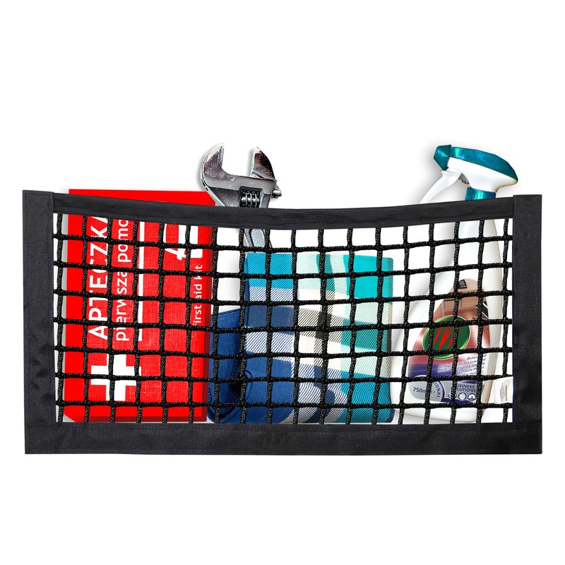 TrunkExpert, Universelle Netztasche mit Klettverschluss, 20 cm x 40 cm