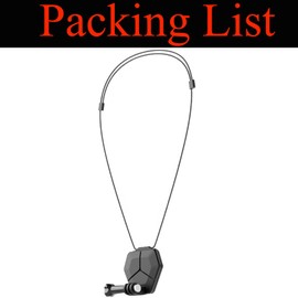 Honbobo Magnetic Neck Mount Quick Release Mount Neck Strap for GoPro Hero 12 11mini 11 10 9 8