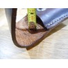 Leatherman Wave dark oil Crazy Horse leather sheath. Tooled flap.