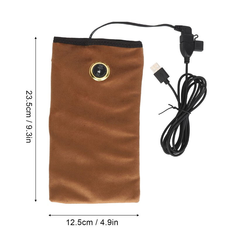 USB Heated Hand Warmer Hot Compress Prevent Freezing 3 Temperature