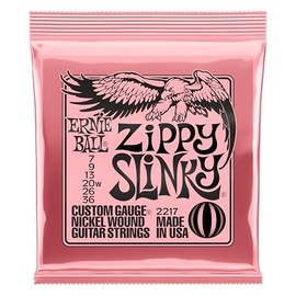 Ernie Ball Zippy Slinky Nickel Wound E-Gitarrensaiten - St√§rke 7 - 36