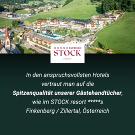 Zollner Set of 10 Guest Hand Towels - 30 x 50 cm, Cotton - 086