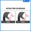 Tyger Auto Fender Flares Compatible with 2014-2018 Chevy Silverado 1500
