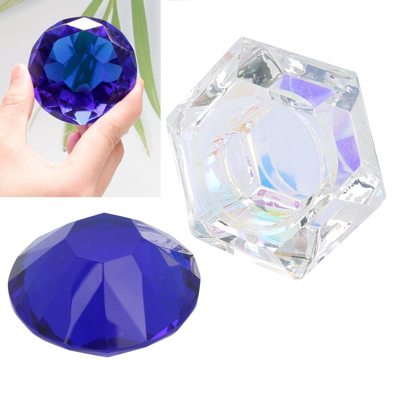 Nail Art Acrylic Liquid Powder Bowl Dish Portable Nail Liquid