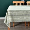 Yofori Heavy Duty Cotton Linen Table Cloth for Rectangle Table