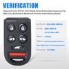 Keymall 6 Buttons Car Key Fob Keyless Entry Remote Control