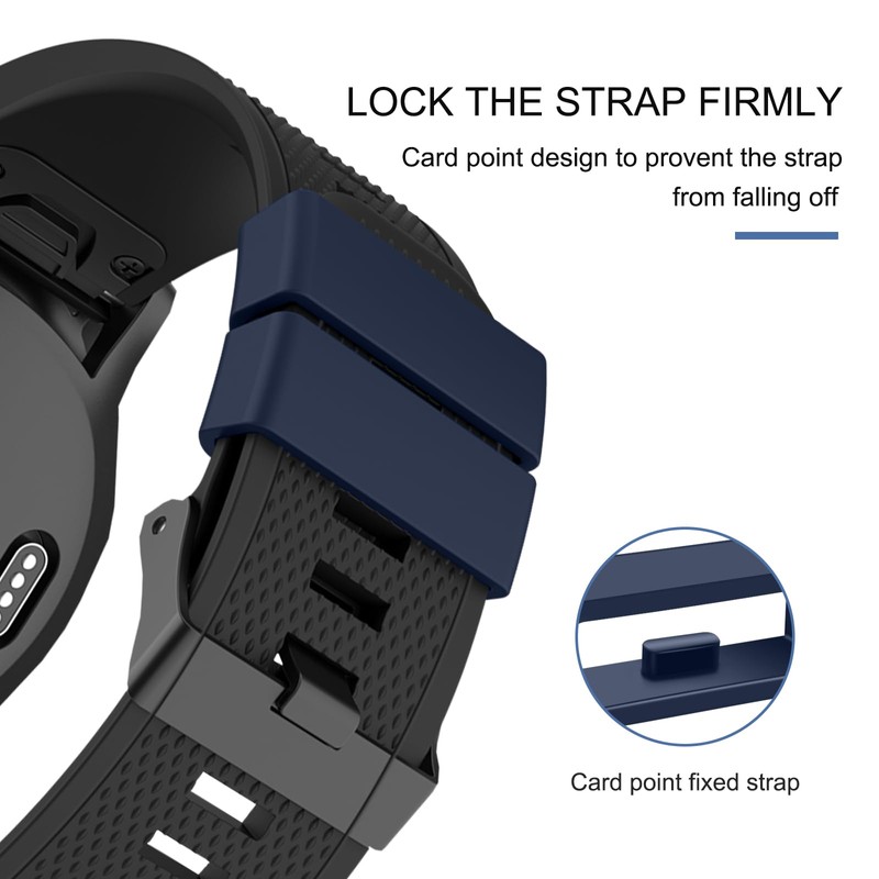 6 Pcs Strap Loop for Garmin Forerunner 255, 265, Venu