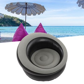 AMONIDA Sofá Inflable, Sillón Inflable Ligero de Diseño Ergonómico Ampliamente Aplicable para Sala de Estar (Gris)