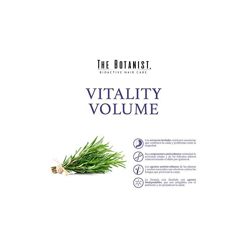 THE BOTANIST - Champú Aceite de Romero 591 ml