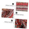 Operitacx Creative Printed Fridge and Washing Machine Cover Stylish Dust