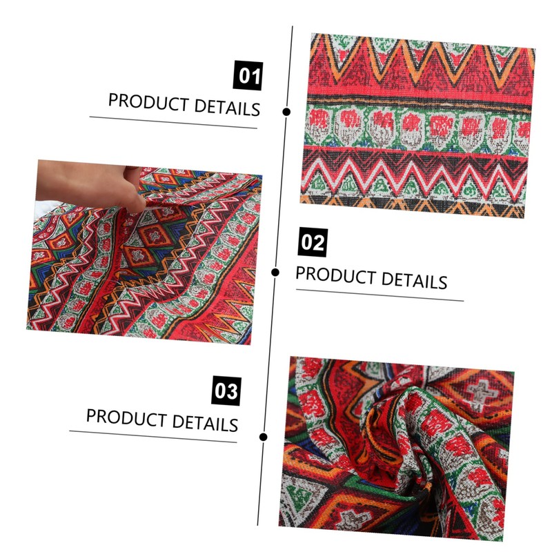 Operitacx Creative Printed Fridge and Washing Machine Cover Stylish Dust