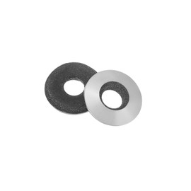 sourcing map Sealing Neoprene Rubber Washers, 7/32" ID x 1/2" OD EPDM Bonded Sealing Washers 304 Stainless Steel Rubber Backed Gasket for Screws Silver, Pack of 100 (#12)