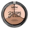 NYX PROFESSIONAL MAKEUP 3 Steps to Sculpt, Face Sculpting Contour