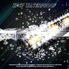 SLARY 12 Inch 72W LED Light Bar White/Amber Flasing Strobe