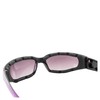 Birdz Eyewear Chill Women's Padded Motorcycle Sunglasses Purple Frames with