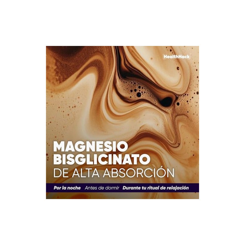 Hot Cacao Descanso y Relajación con Glicinato Magnesio, GABA Sin