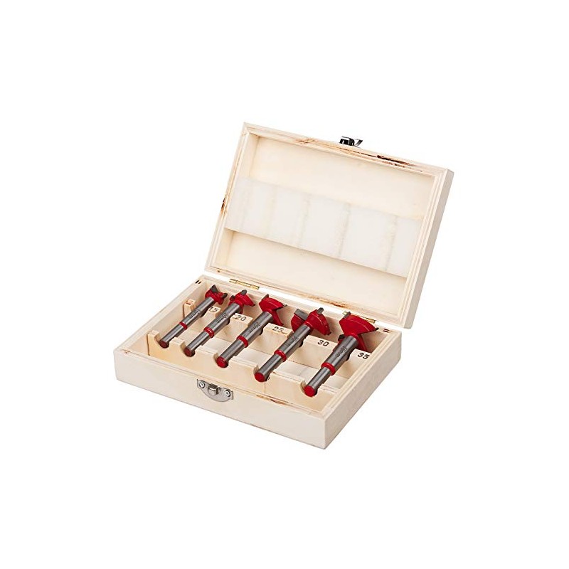 UK Drills Forstner Bit Drill Bit Set (5 Pieces) from