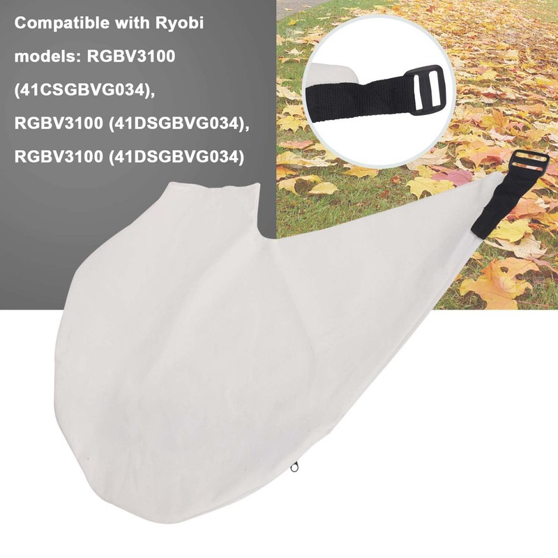 MWEDP 753-04465 Leaf Blower Vacuum Bag Compatible with MTD Ryobi
