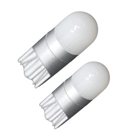 fcl. LED T10 Position License Plate Light, Room Lamp, Courtesy White, Pure White, Road Transport Vehicle Act Compliant, Non-Polarized, Stealth, 12V, For Cars, Set of 2