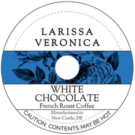 White Chocolate French Roast Coffee (Single Serve K-Cup Pods) (Gourmet, Naturally Flavored, Whole Coffee Beans) (12 pods, ZIN: 575047) - 2 Pack
