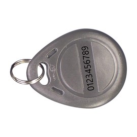 Lathem Proximity RFID Key Fobs, Pack of 5 (RFKEY-5)