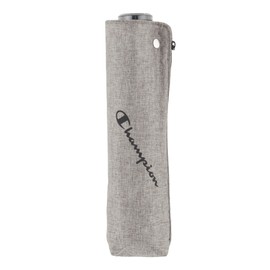 Champion CHM81MN58 Gentleman Mini Folding Umbrella, 22.8 inches (58 cm) x 6R, For Rain or Shine, Black Coating, Gray, Denim Pattern