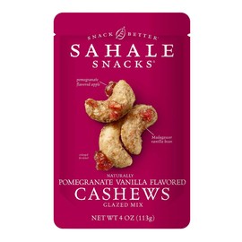Sahale Snacks Cashews with Pomegranate and Vanilla -- 4 oz