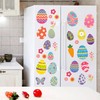 70PCS Easter Window Cling Stickers, 4 Sheets Easter Window Cute
