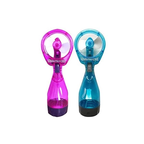 Sapphirem Water Mist Spray Bottle Fan Portable Handheld Mister -