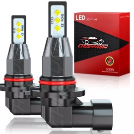 CHUSYYRAY For Chevy Silverado 1500 2500 HD 2003-2006 Fog Light Bulbs Kit 6000k 2PCS white