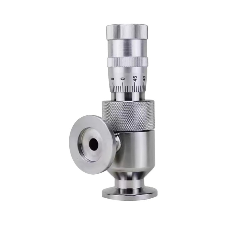 KF16 Valve Stainless Steel Internal Thread Fine-tuning Valve, Vacuum Micro