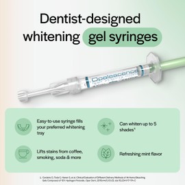 Opalescence Opalescence 10% Teeth Whitening Kit - Gel Syringes Refills - Low Sensivity (2 Packs / 4 Units) - Fluoride, Carbamide Peroxide - Made in The USA by Ultradent 5211-2