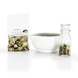 Zwiebelpfeffer Gewürzzubereitung, Zwiebel Peffer Paprika, Zwiebel-Pfeffer Gewürzmischung, Grillgewürz, Hackfleischgewürz, Steak-Zwiebelpfeffer, Dip-Gewürz, Salatgewürz, kräftige Dekorwürzung, 20g