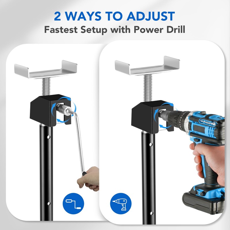 BYERN AUTO RV Slide Out Support Jacks Set of 2,
