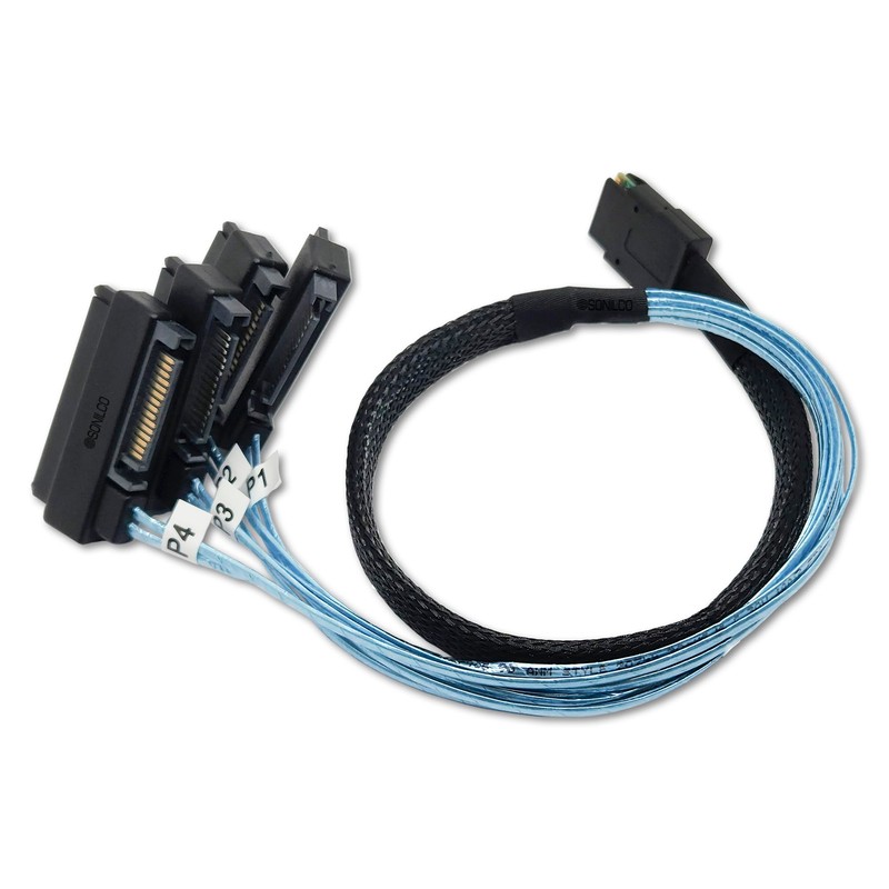 Sonilco Maximum Performance Cable Mini SAS 36P SFF-8087 to SFF-8482