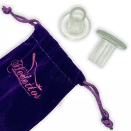 Heelettos 4 Pair Clear High Heel Protectors Stopper Stiletto Shoes Heels Cover